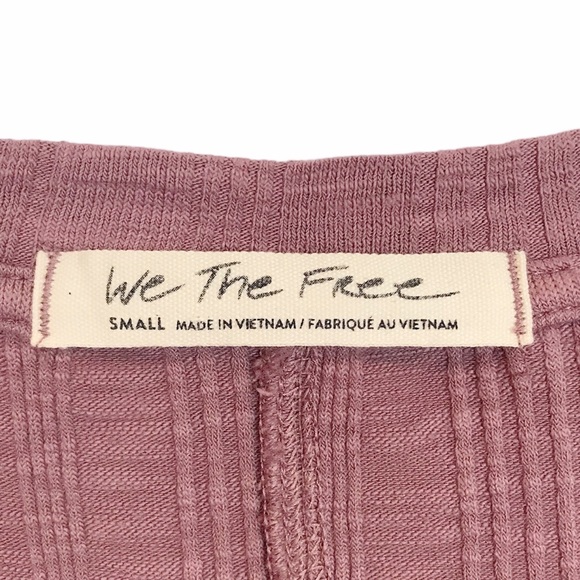 Free People Big Sur Long Sleeve T-Shirt Misty Size Small - Picture 7 of 7